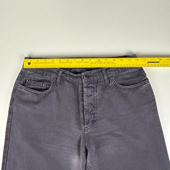 Just Cavalli Jeans Mens 30x30 Button Fly Made in Italy‎ Grey 100% Cotton Patched - Picture 10 of 15